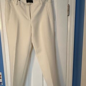 Talbots winter white or cream dress pants